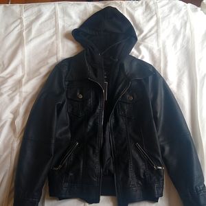 NWT Vegan Leather Jacket